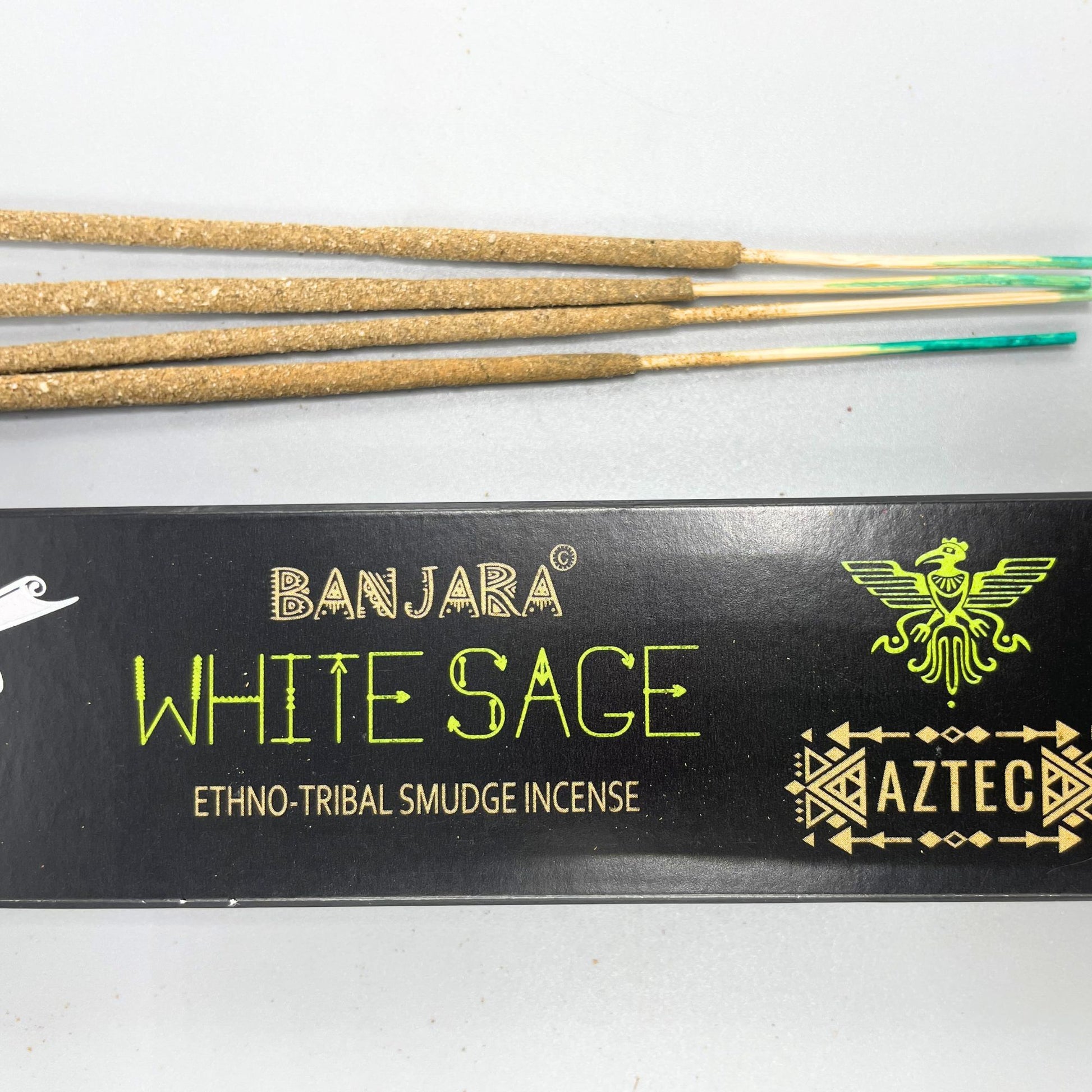 Banjara Tribal Smudge Incense - White Sage - Vivid Aromas UK