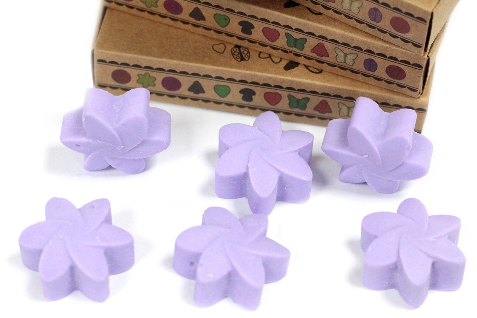Box of 6 Wax Melts - Lavender Fields - Vivid Aromas UK