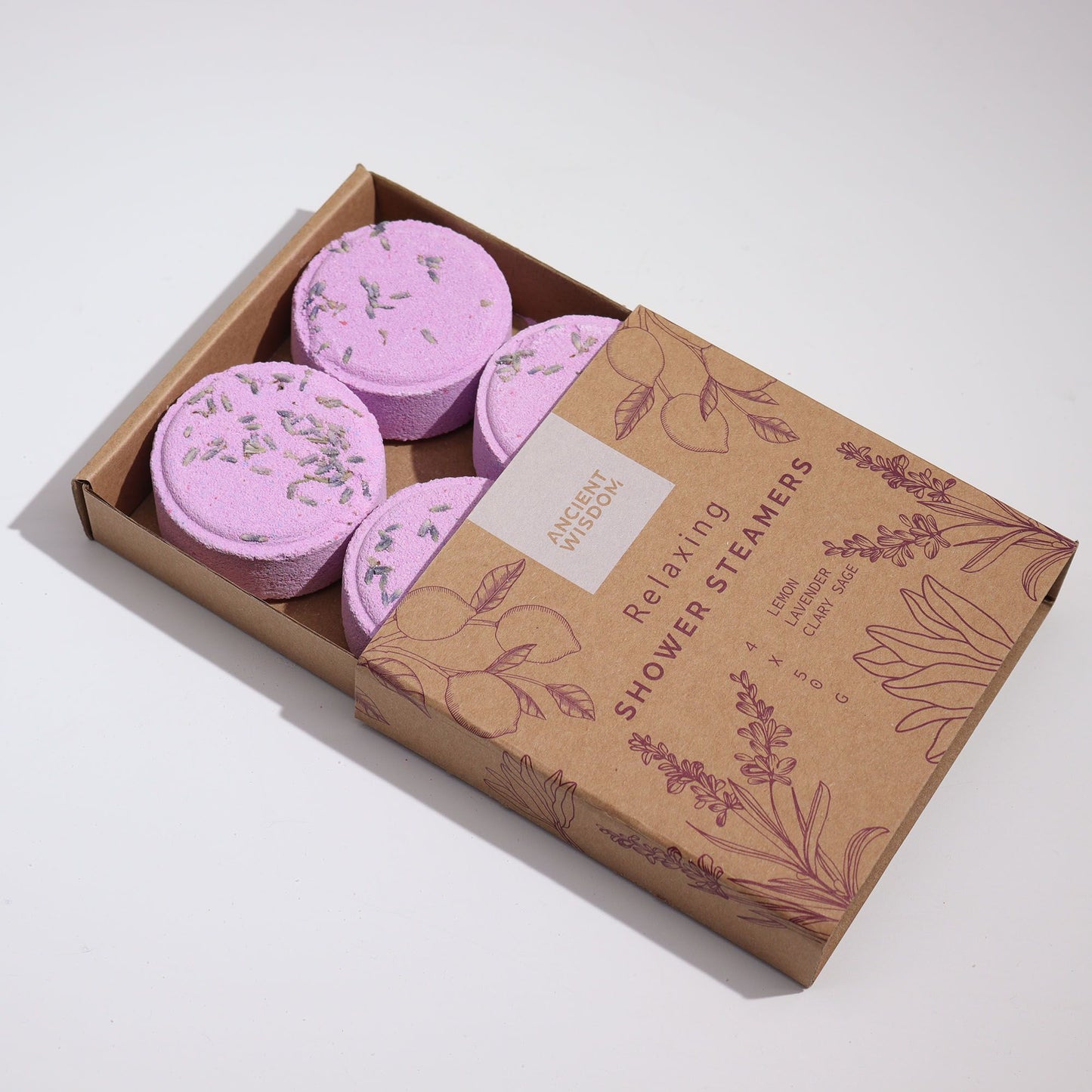 Zen Shower Steamers - Therapy Wellness Gift Set - Relaxing - Vivid Aromas UK