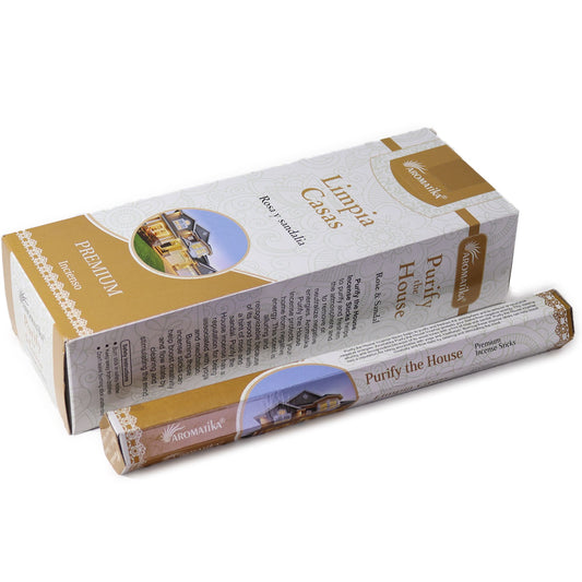 Aromatika Charcoal Free Hex Incense - Purify the House - Vivid Aromas UK