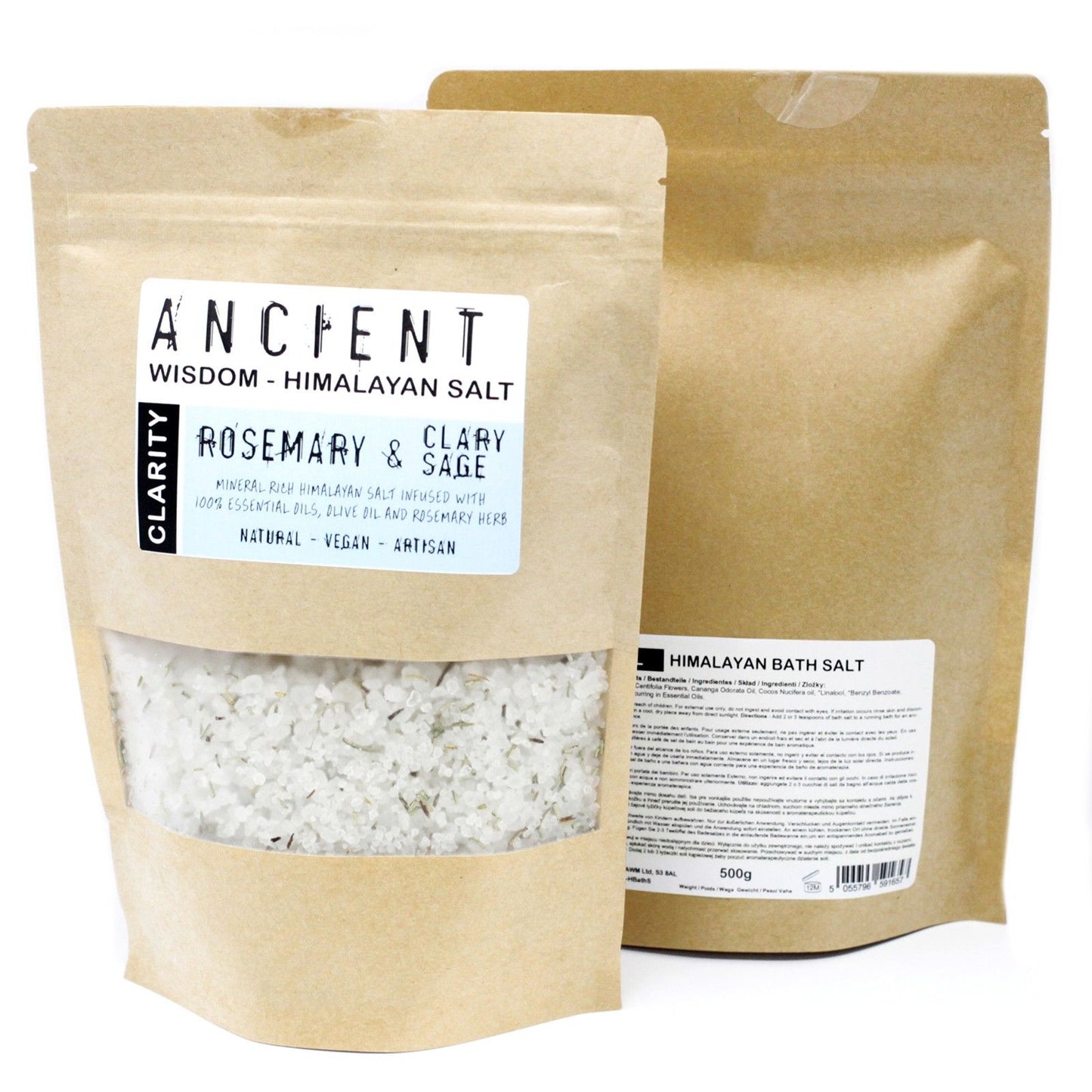 Himalayan Bath Salt Blend 500g - Clarity - Vivid Aromas UK