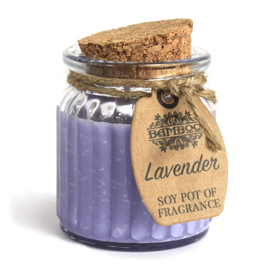 Lavender Soy Pot of Fragrance Candles - Vivid Aromas UK