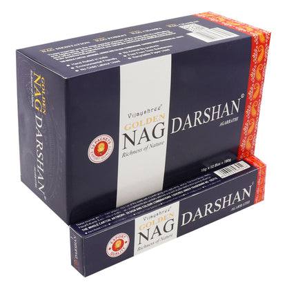 15g Golden Nag - Darshan Incense - Vivid Aromas UK