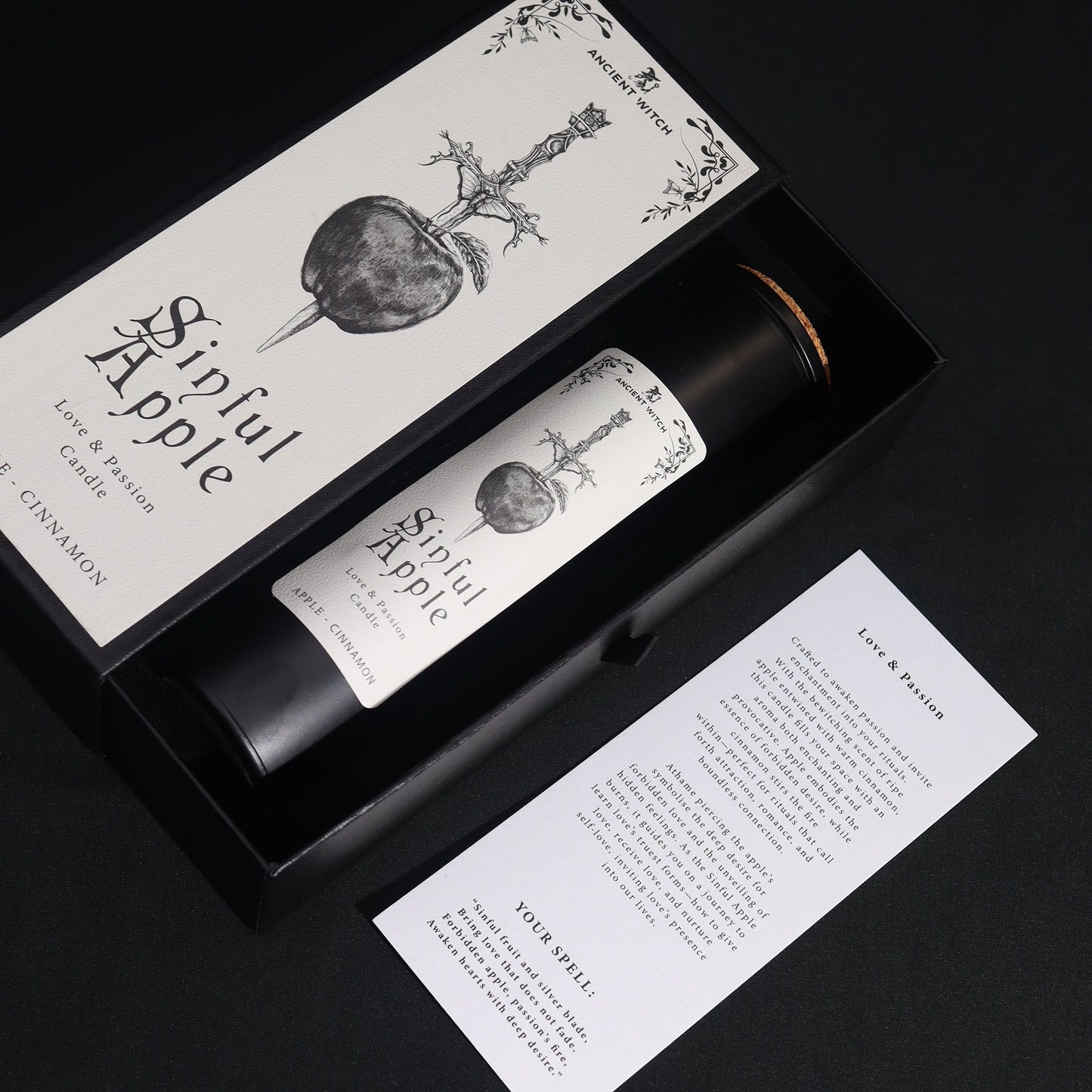 Ancient Witch Ritual Candles - Sinful Apple - Vivid Aromas UK