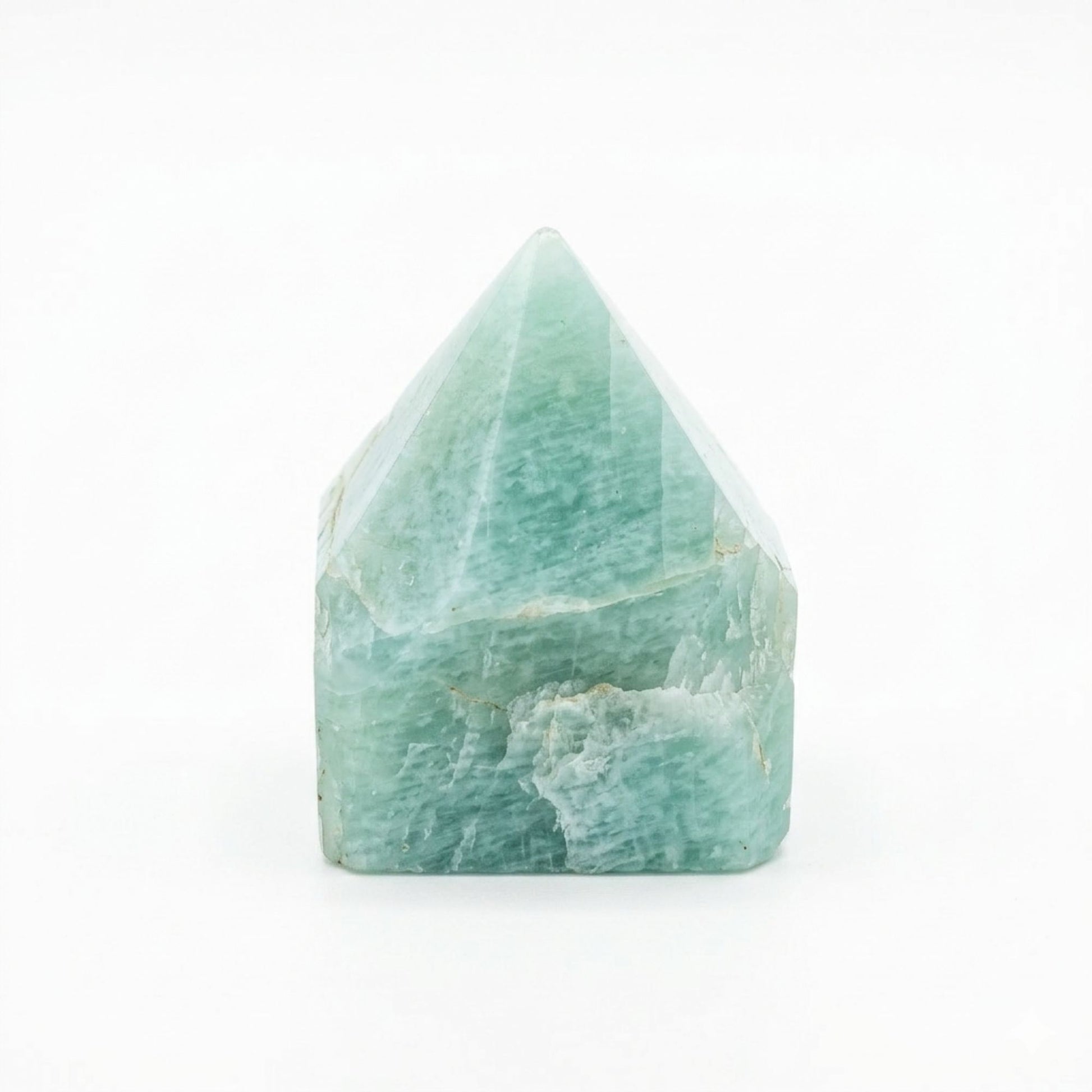 Gemstone Top Polished Points - Indian Amazonite (approx 5-6 pieces) - Vivid Aromas UK