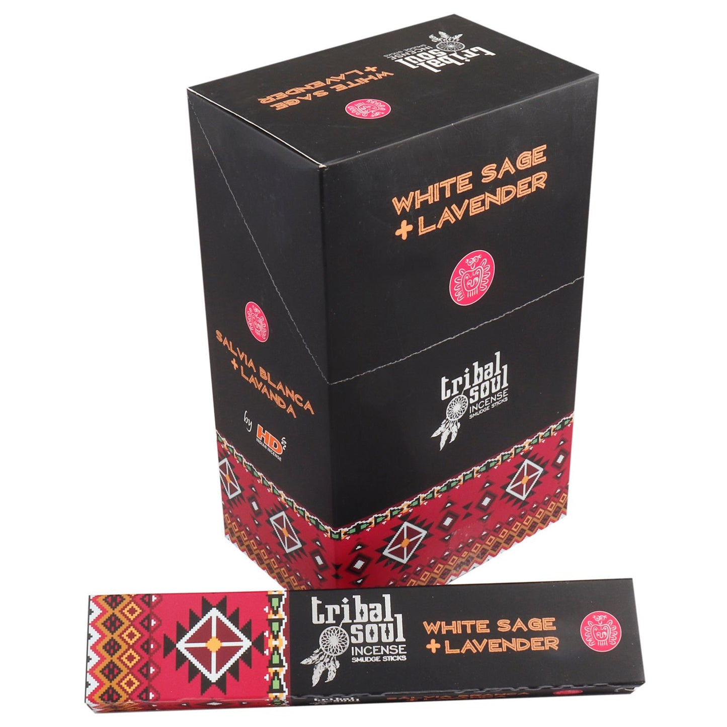 Tribal Soul Incense Sticks - White Sage + Lavender - Vivid Aromas UK