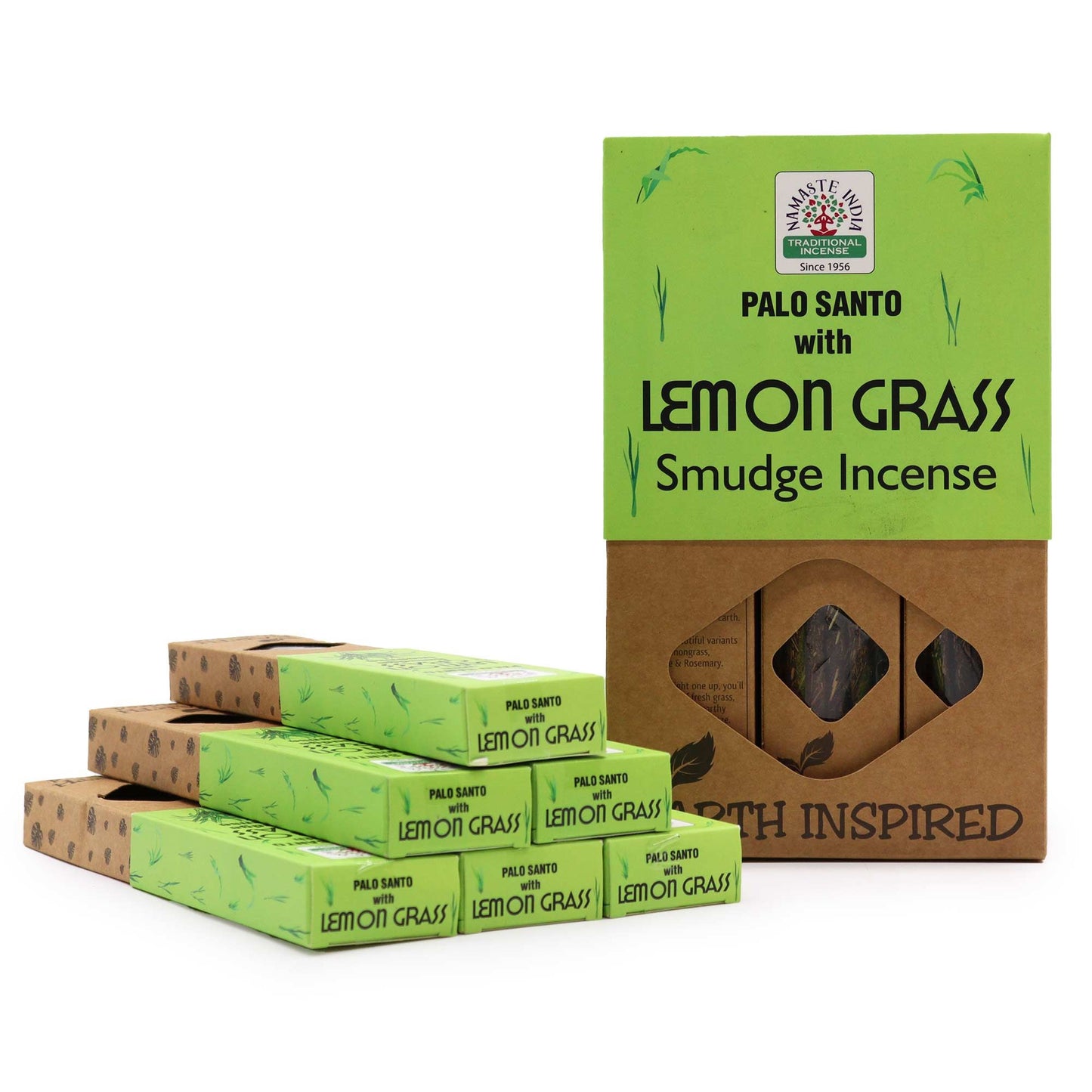 Earth Inspired Smudge Incense - Lemon Grass - Vivid Aromas UK