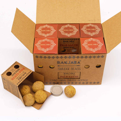 Banjara Smudge Beads - Palo Santo - Vivid Aromas UK