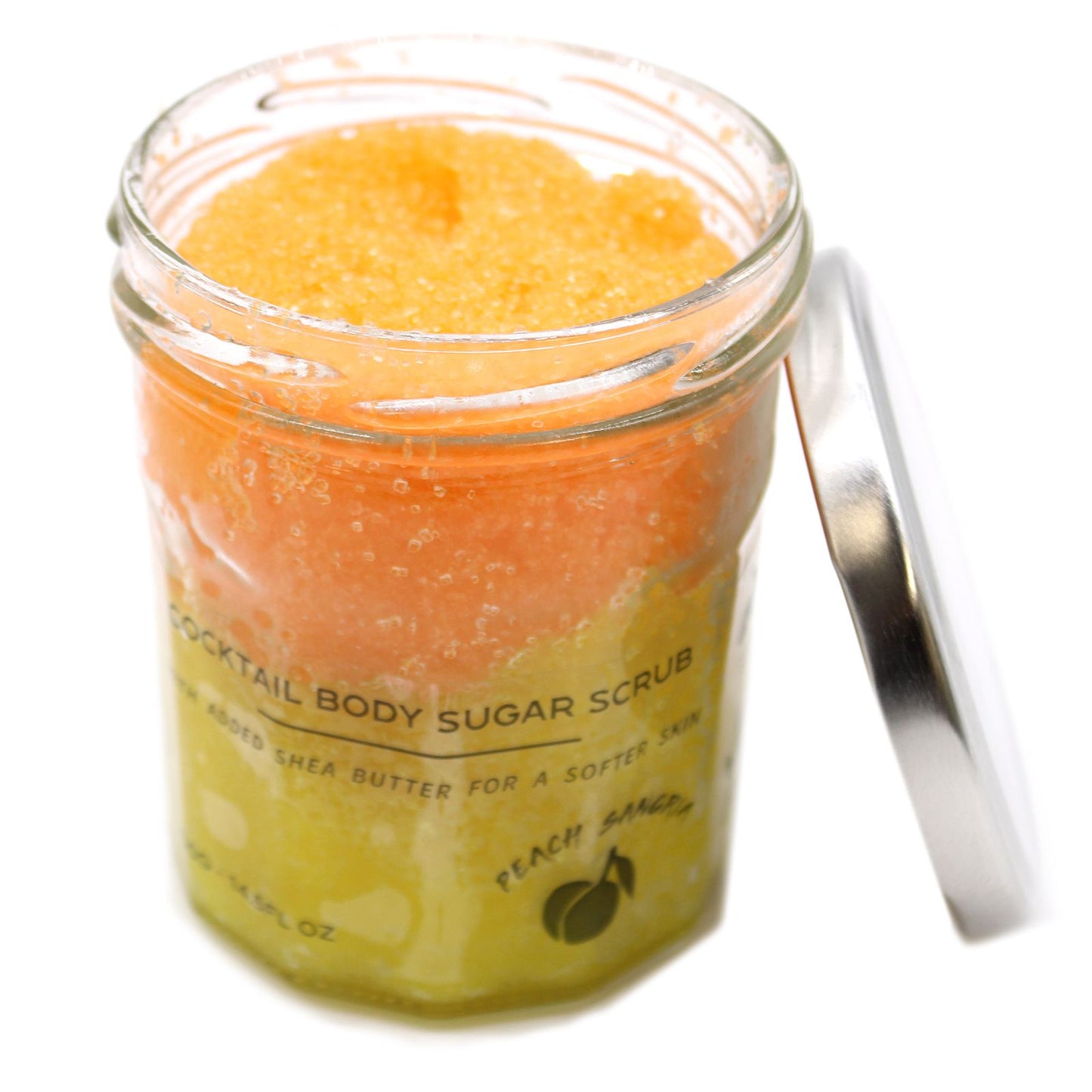 Fragranced Sugar Body Scrub - Peach Sangria 300g - Vivid Aromas UK