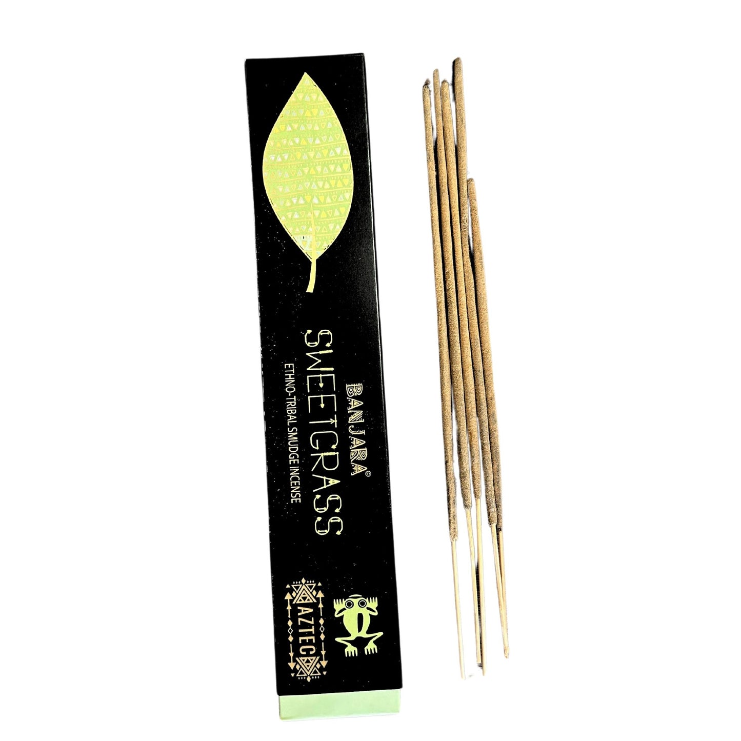 Banjara Tribal Smudge Incense - Sweetgrass - Vivid Aromas UK