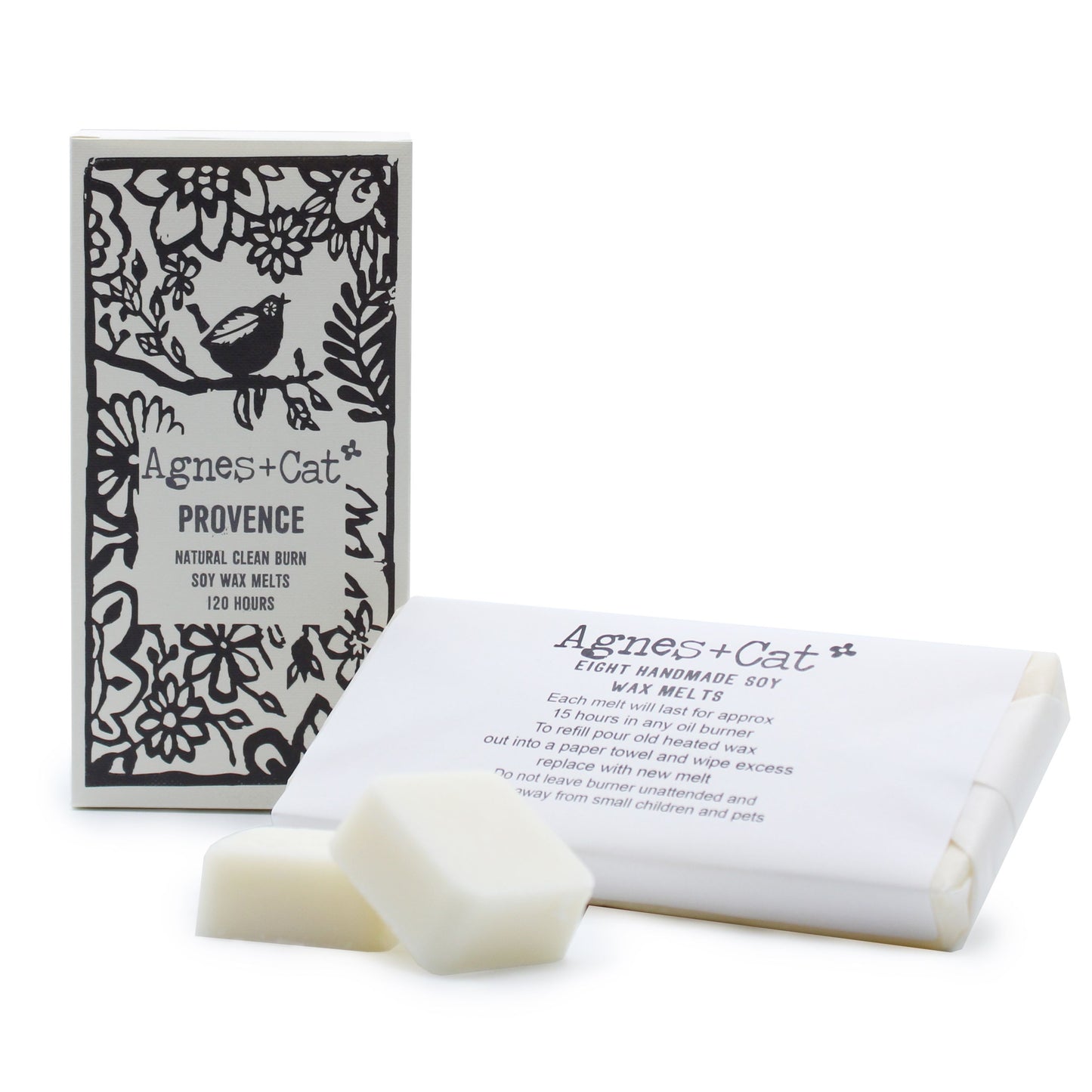 Agnes + Cat Box of 8 Wax Melts - Provence - Vivid Aromas UK