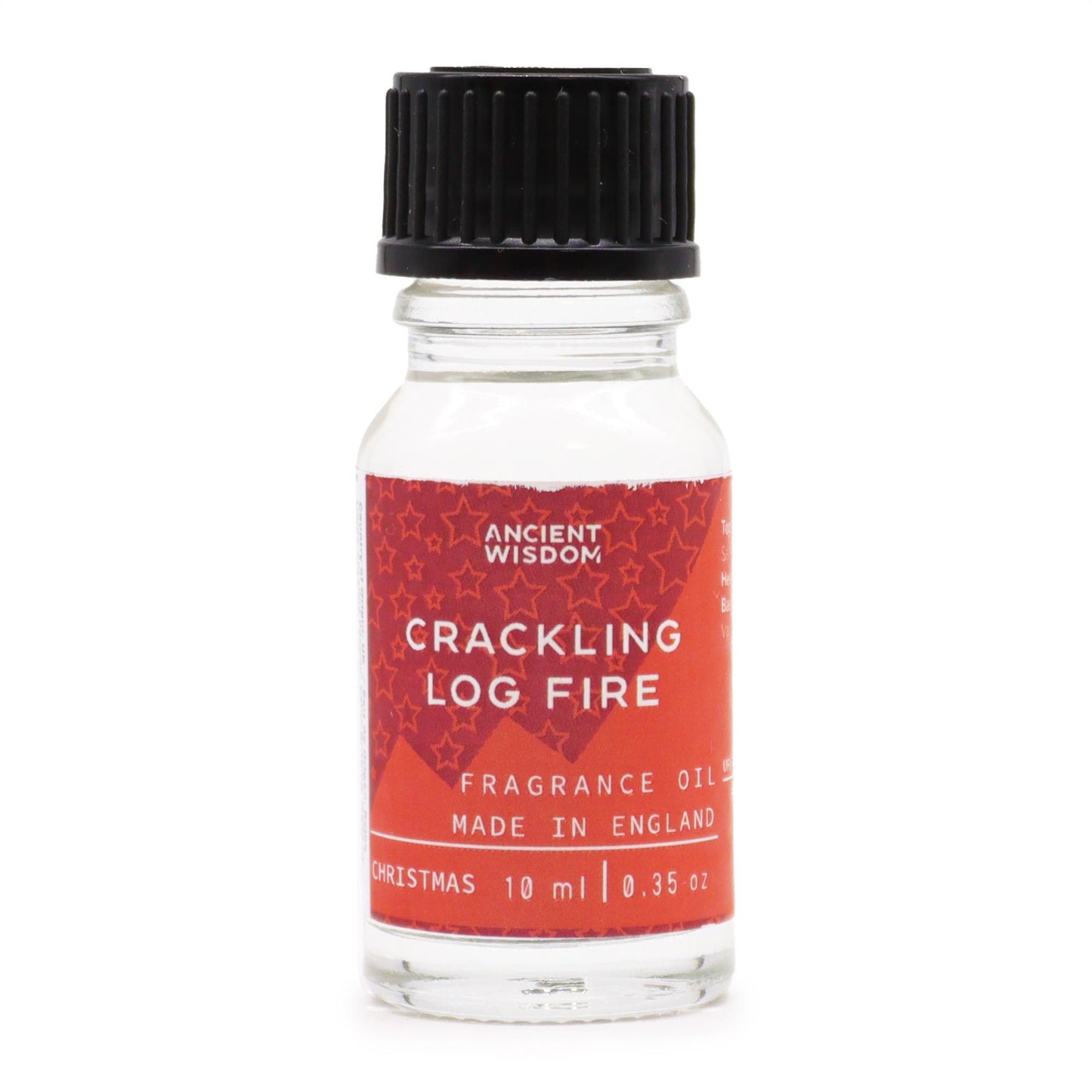 Crackling Log Fire Fragrance Oil 10ml - Vivid Aromas UK