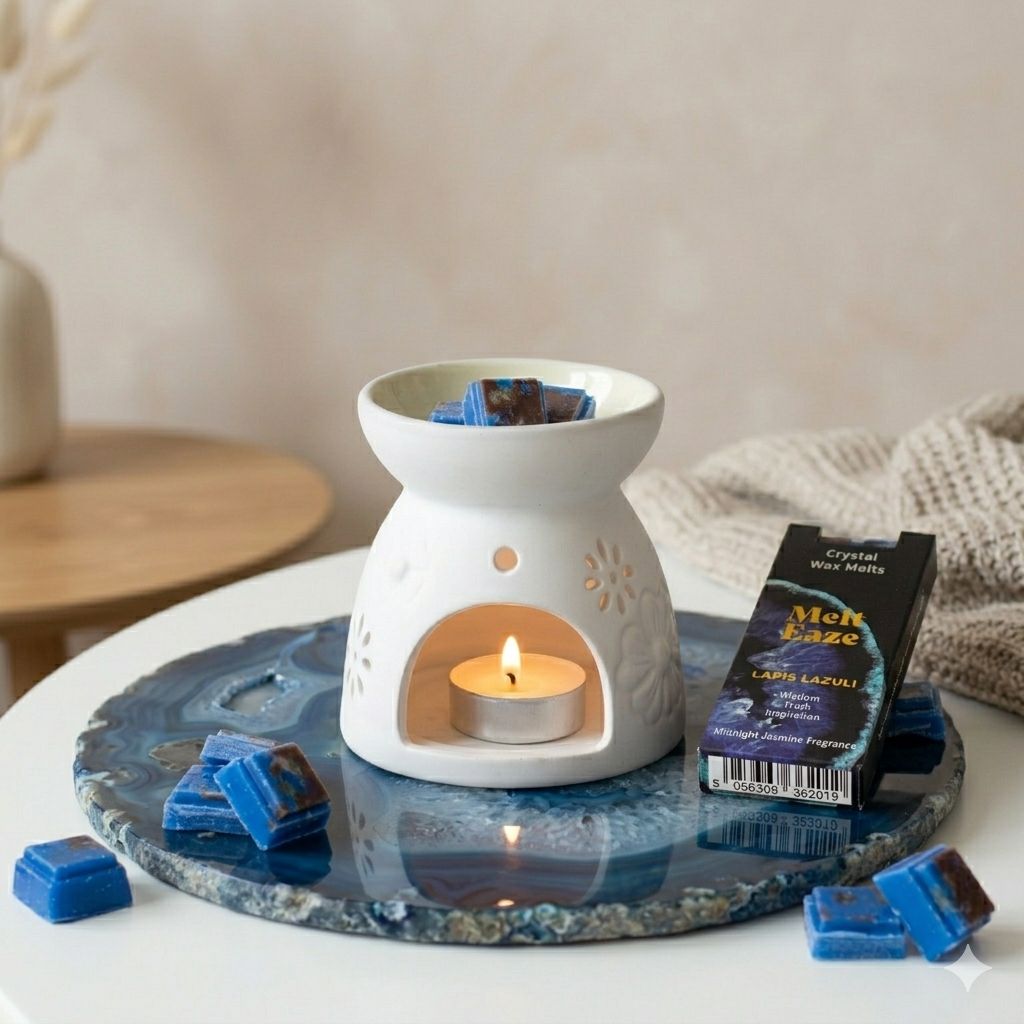 MeltEaze Wax Melts 50g - Lapis Night - Midnight Jasmine - Vivid Aromas UK