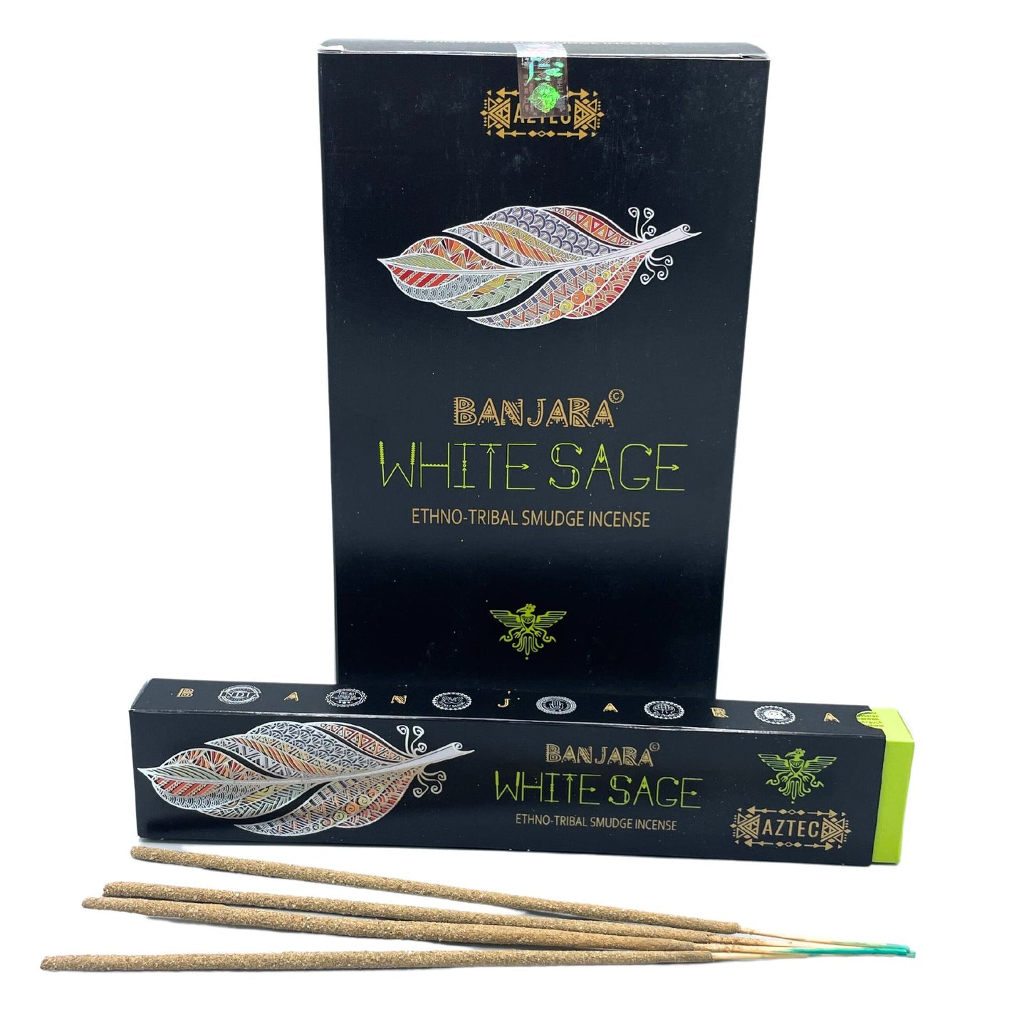 Banjara Tribal Smudge Incense - White Sage - Vivid Aromas UK