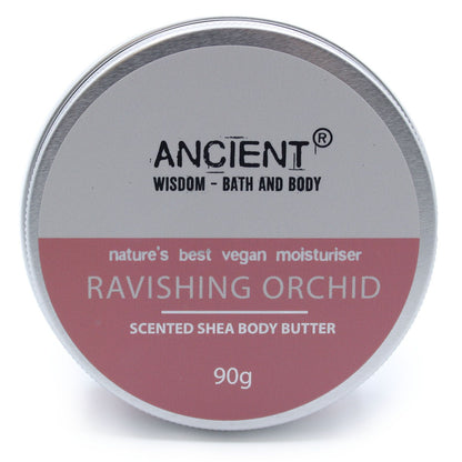 Scented Shea Body Butter 90g - Ravishing Orchid - Vivid Aromas UK