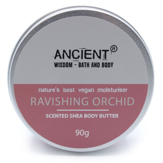 Scented Shea Body Butter 90g - Ravishing Orchid - Vivid Aromas UK