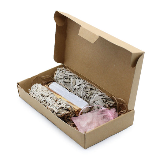 Energy Cleansing & Smudging Kit - Meditation - Vivid Aromas UK