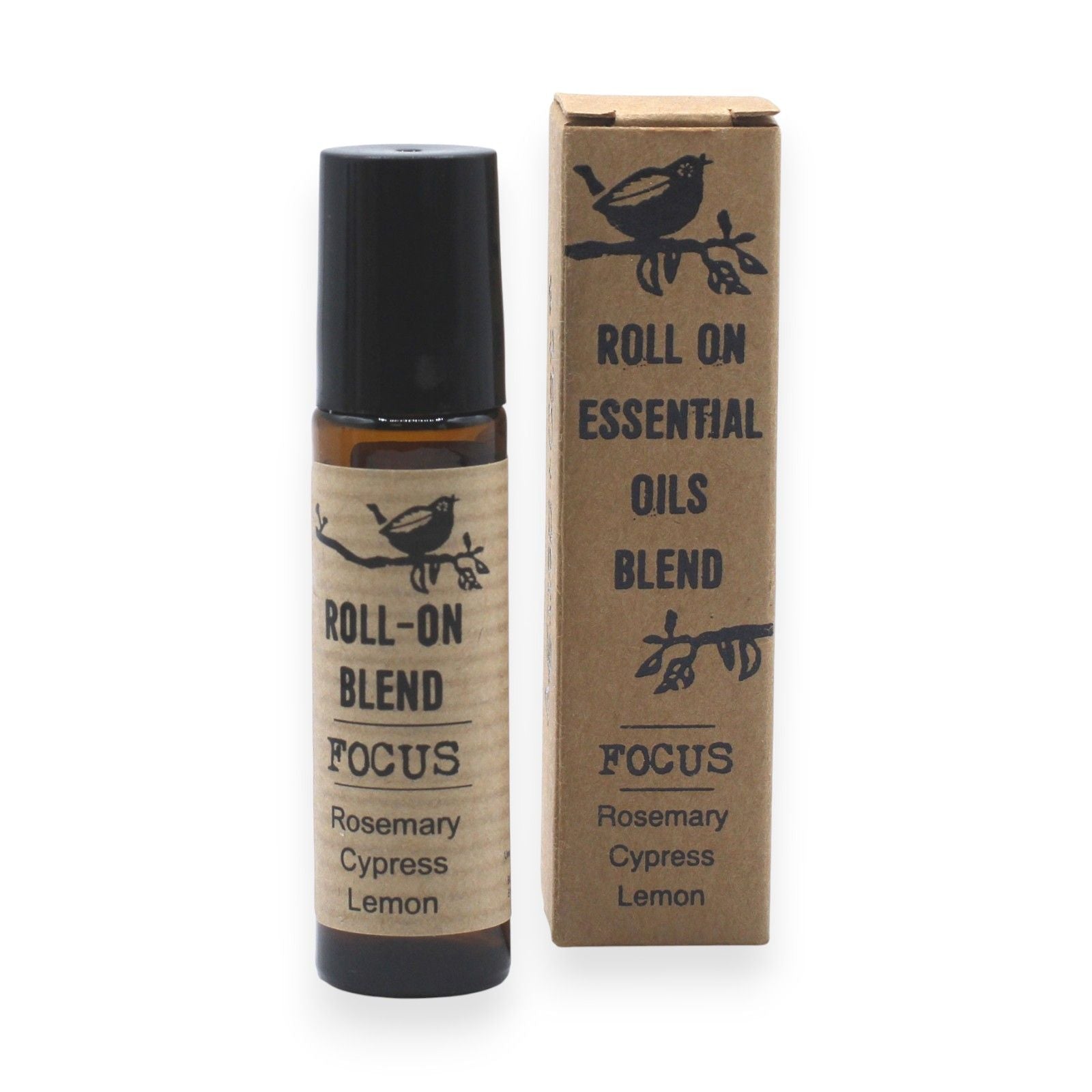 Agnes + Cat Roll On Essential Oil Blend - FOCUS - Vivid Aromas UK