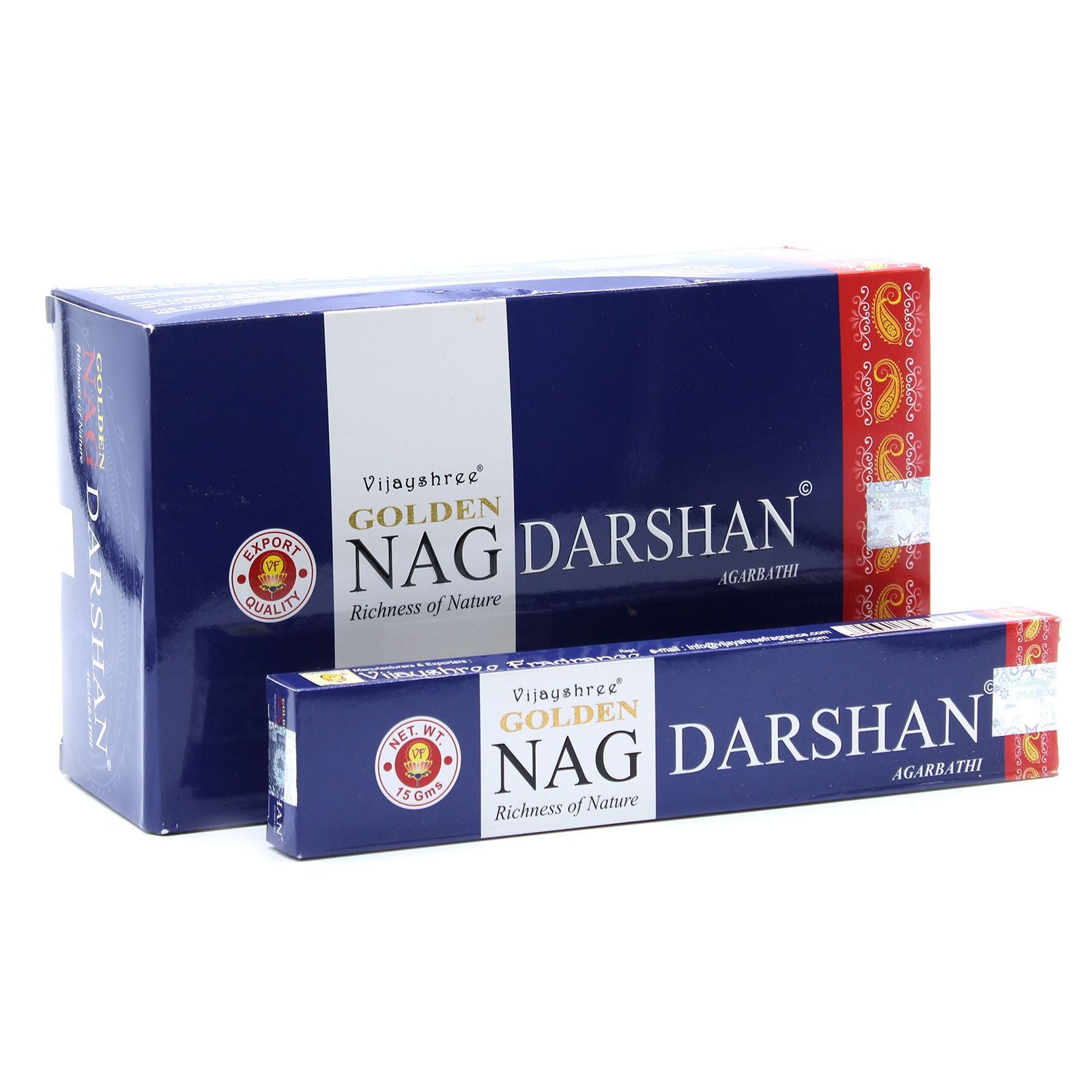 15g Golden Nag - Darshan Incense - Vivid Aromas UK