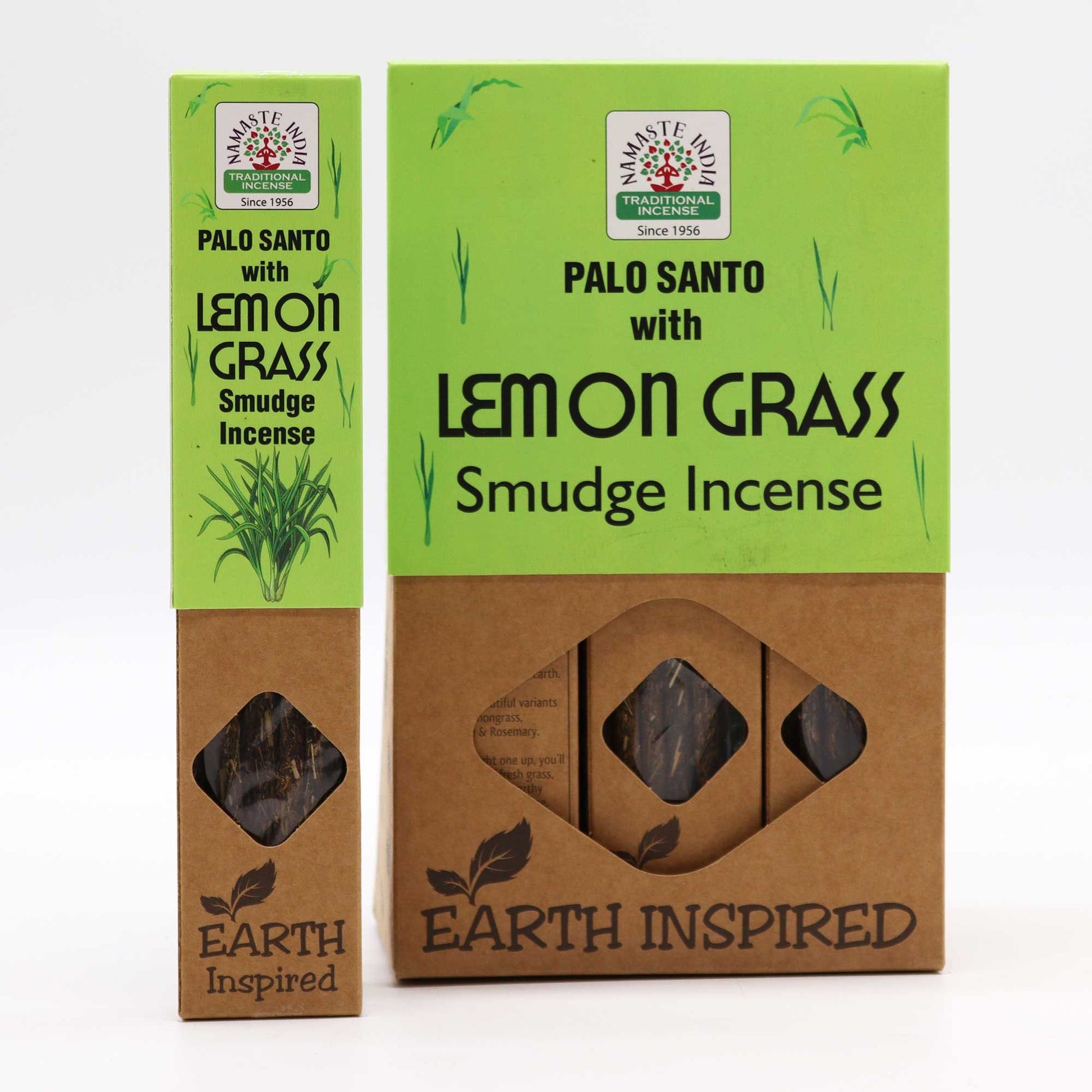 Earth Inspired Smudge Incense - Lemon Grass - Vivid Aromas UK