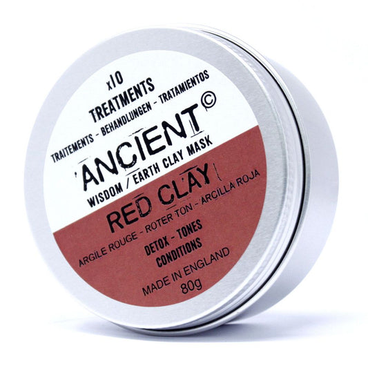 Red Clay Face Mask 80g - Vivid Aromas UK