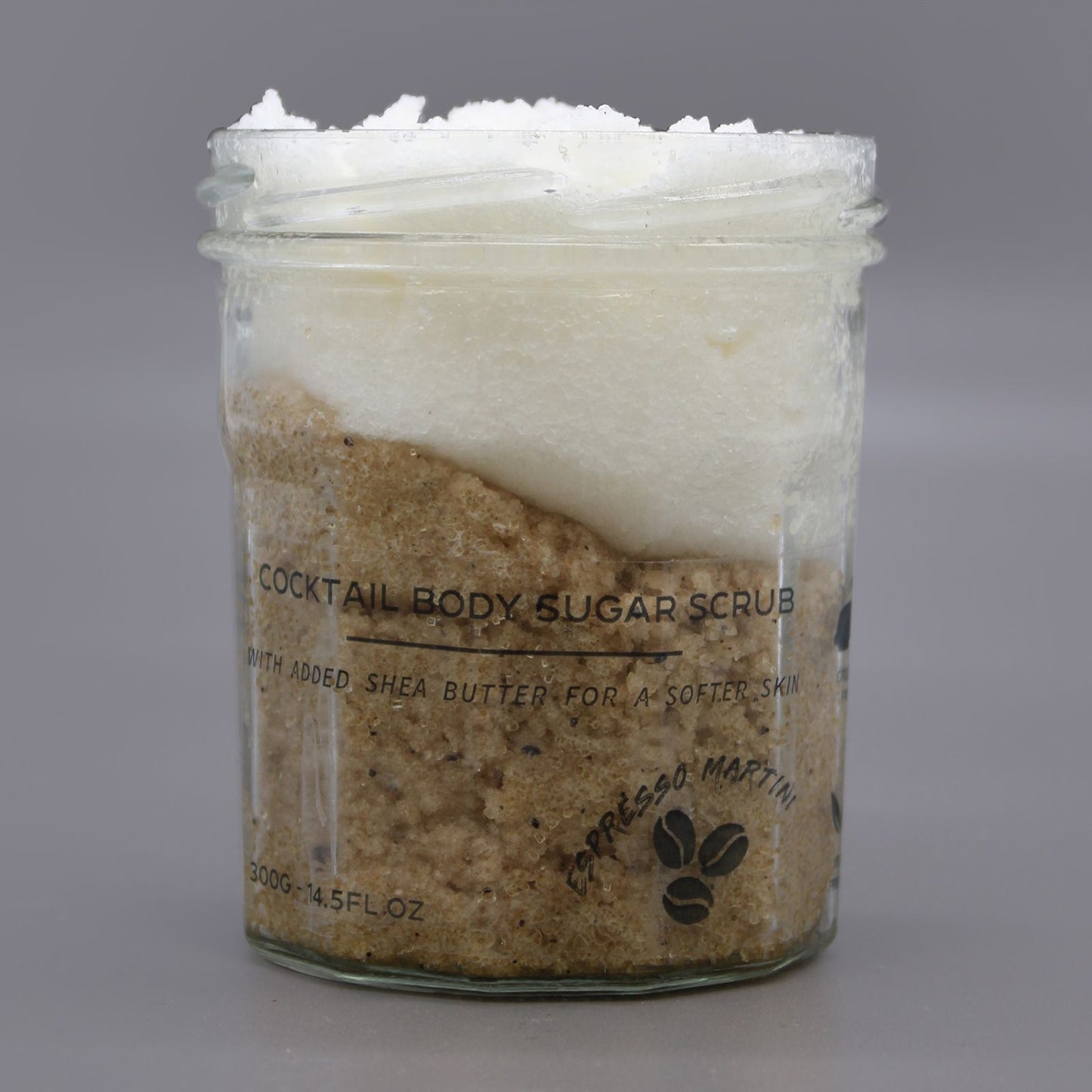 Fragranced Sugar Body Scrub - Espresso Martini 300g - Vivid Aromas UK