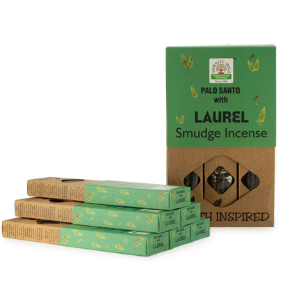 Earth Inspired Smudge Incense - Laurel - Vivid Aromas UK