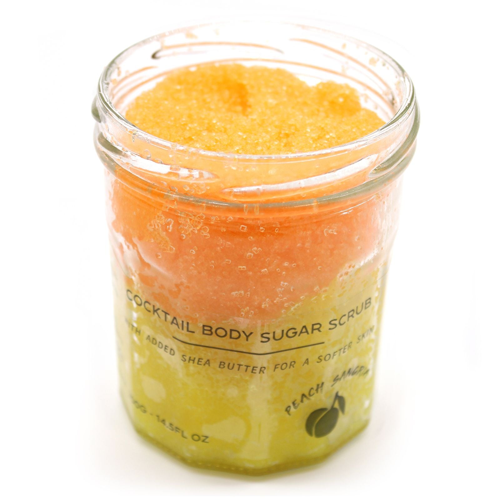 Fragranced Sugar Body Scrub - Peach Sangria 300g - Vivid Aromas UK