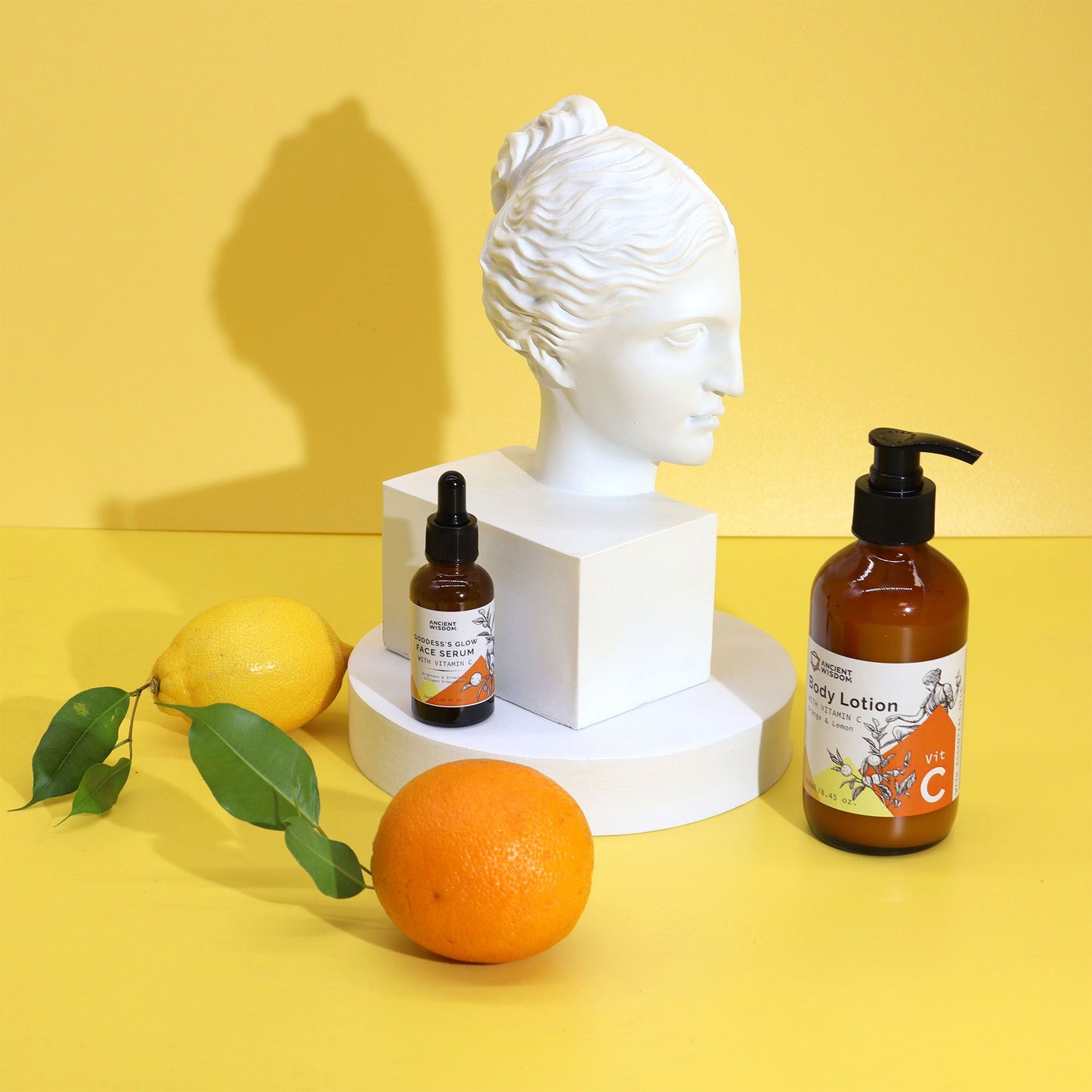Vitamin C Goddess’s Body Lotion – Orange & Lemon - Vivid Aromas UK