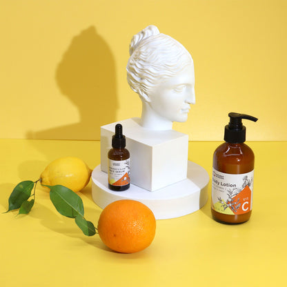 Vitamin C Goddess’s Body Lotion – Orange & Lemon - Vivid Aromas UK