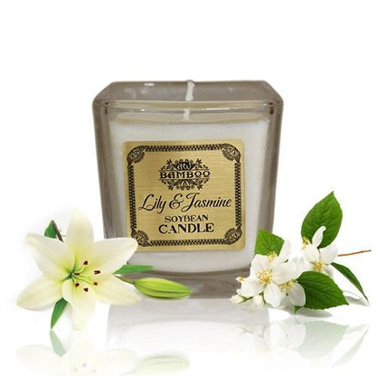 Soybean Jar Candles - Lily & Jasmine - Vivid Aromas UK