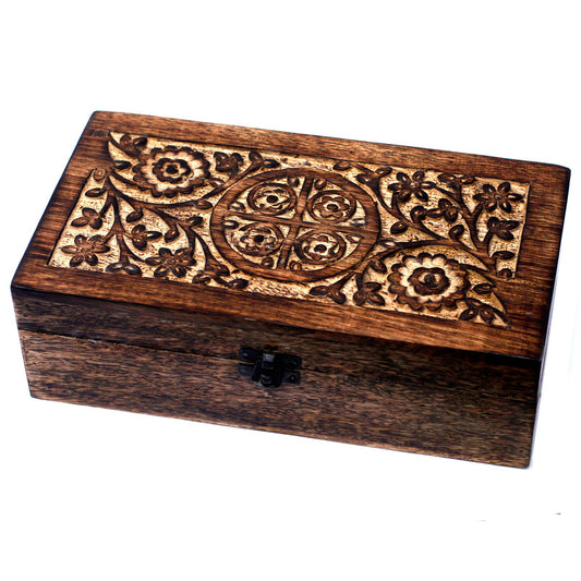 Mango Aromatherapy Box - Floral (holds 24+1) - Vivid Aromas UK