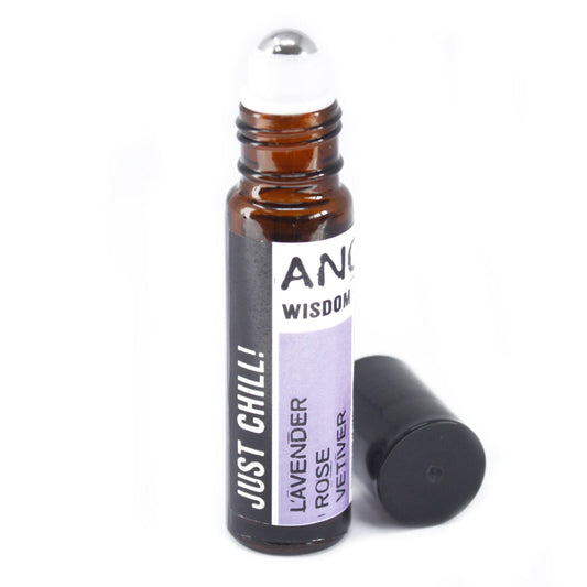 10ml Roll On Essential Oil Blend - Just Chill! - Vivid Aromas UK