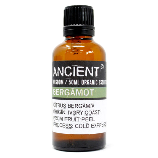 Bergamot Organic Essential Oil 50ml - Vivid Aromas UK