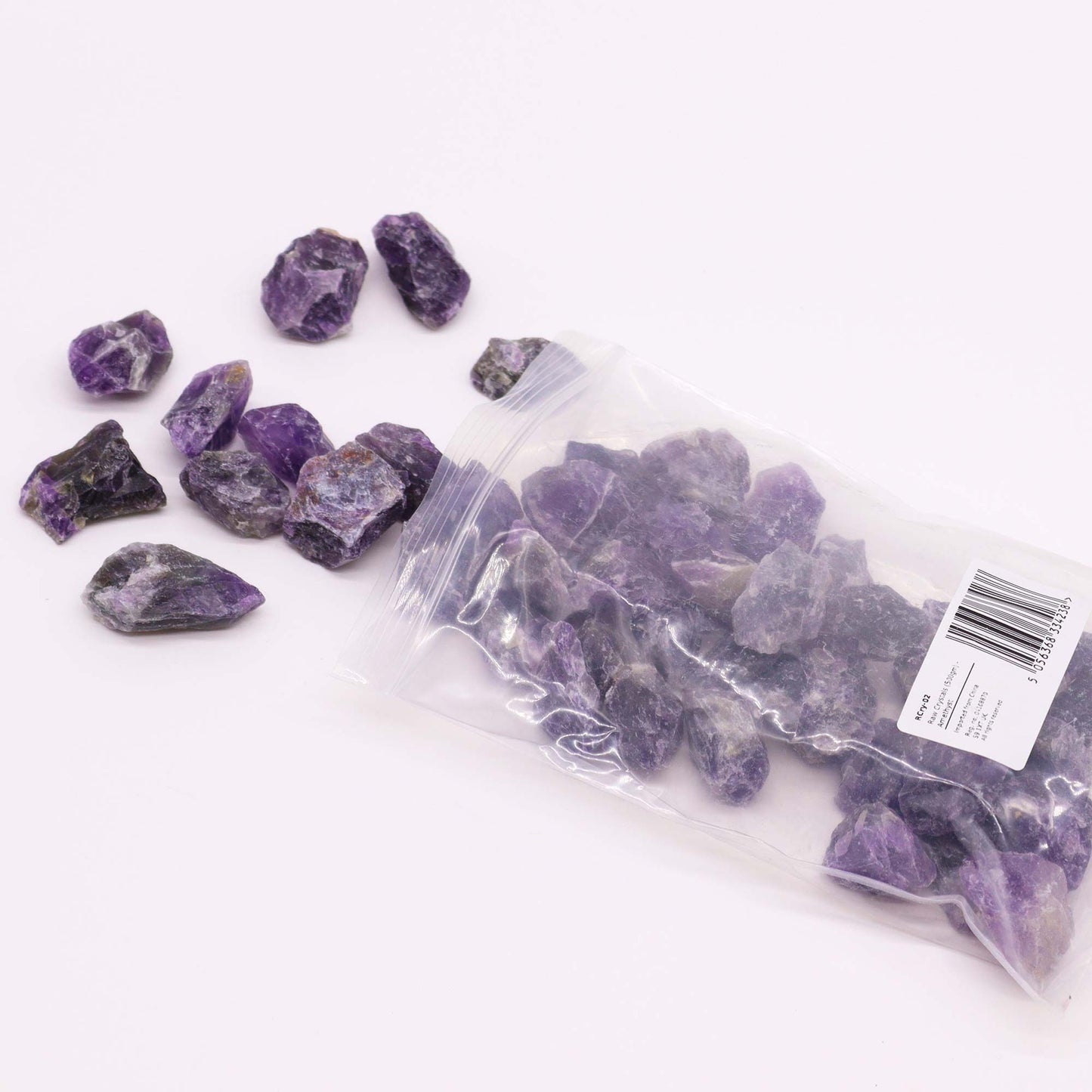 Raw Crystals (500gm) - Amethyst - Vivid Aromas UK