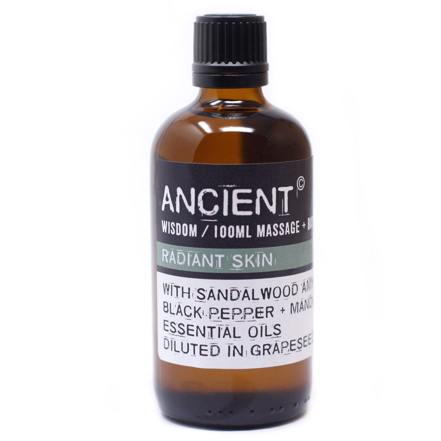 Radiant Skin Massage Oil - 100ml - Vivid Aromas UK