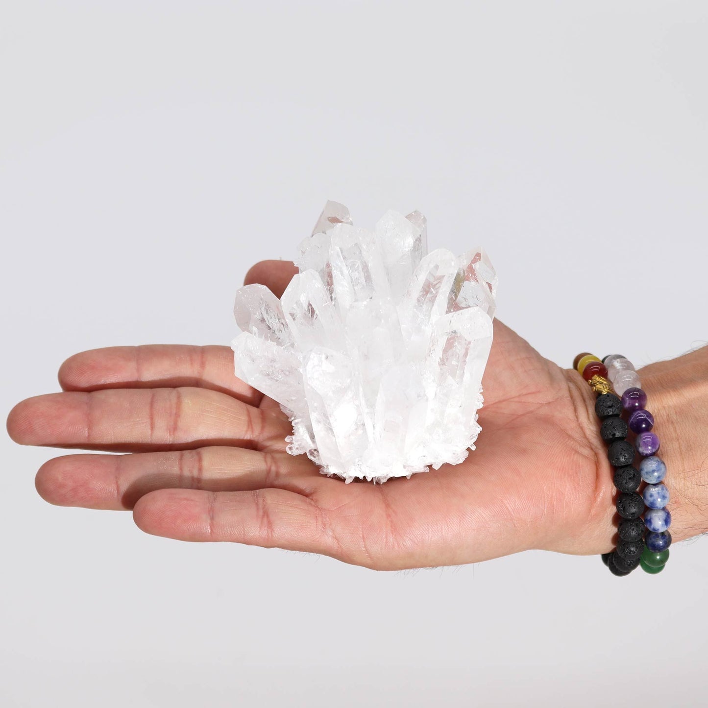 Crafted Quartz Cluster - Clear Quartz - Vivid Aromas UK