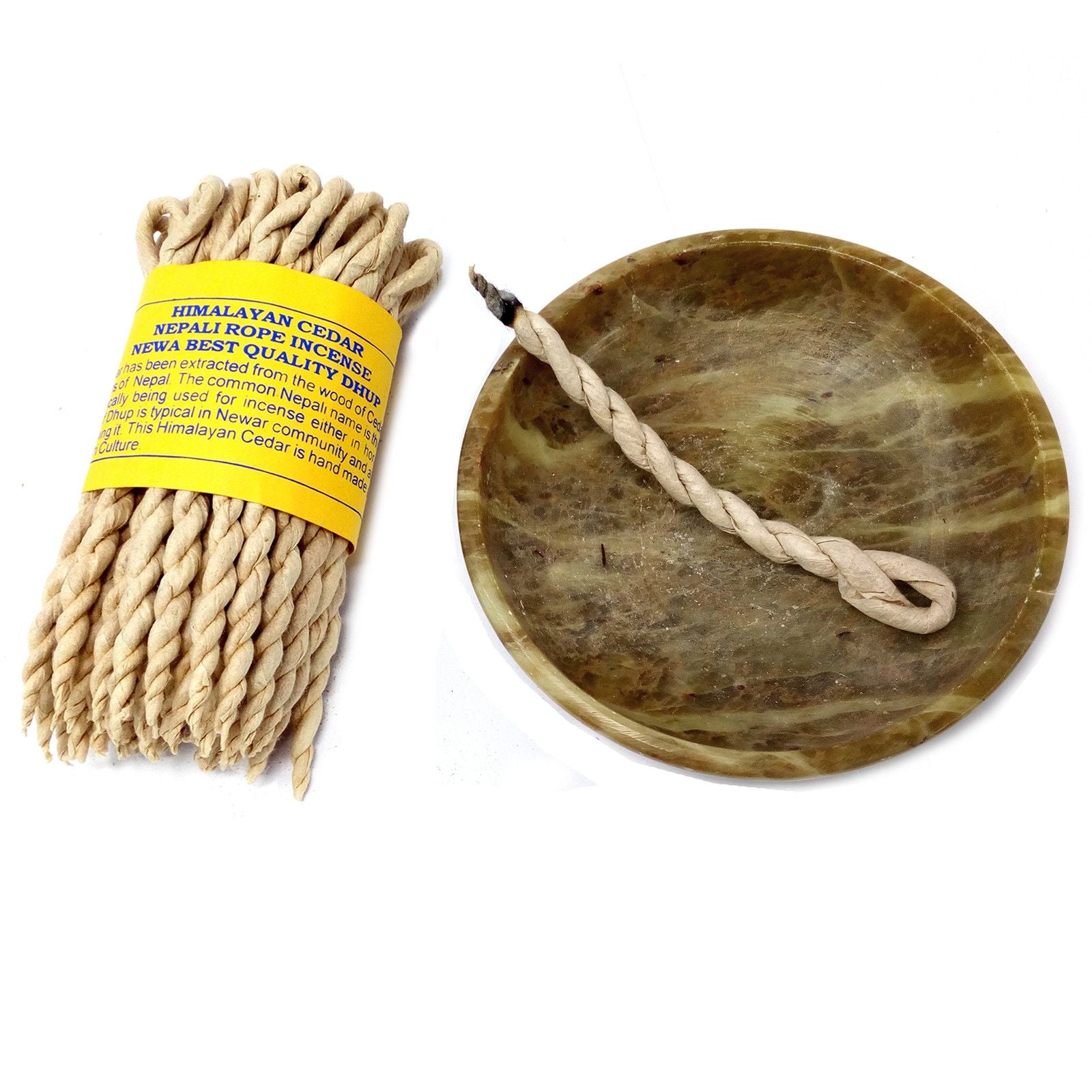 Pure Herbs Cedar Rope Incense - Vivid Aromas UK