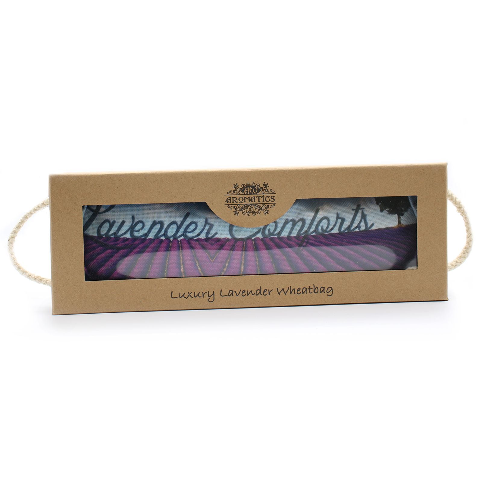 Luxury Lavender Wheat Bag in Gift Box - Lavender Comforts - Vivid Aromas UK
