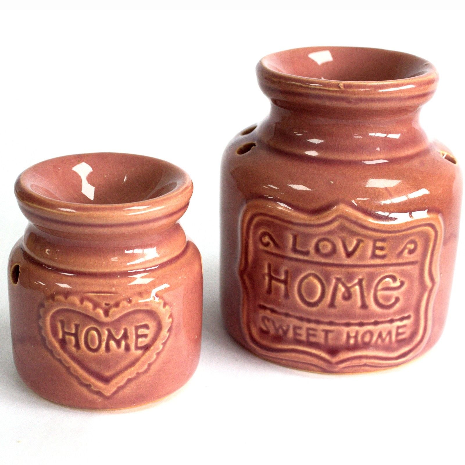 Lrg Home Oil Burner - Love Home Sweet Home - Vivid Aromas UK