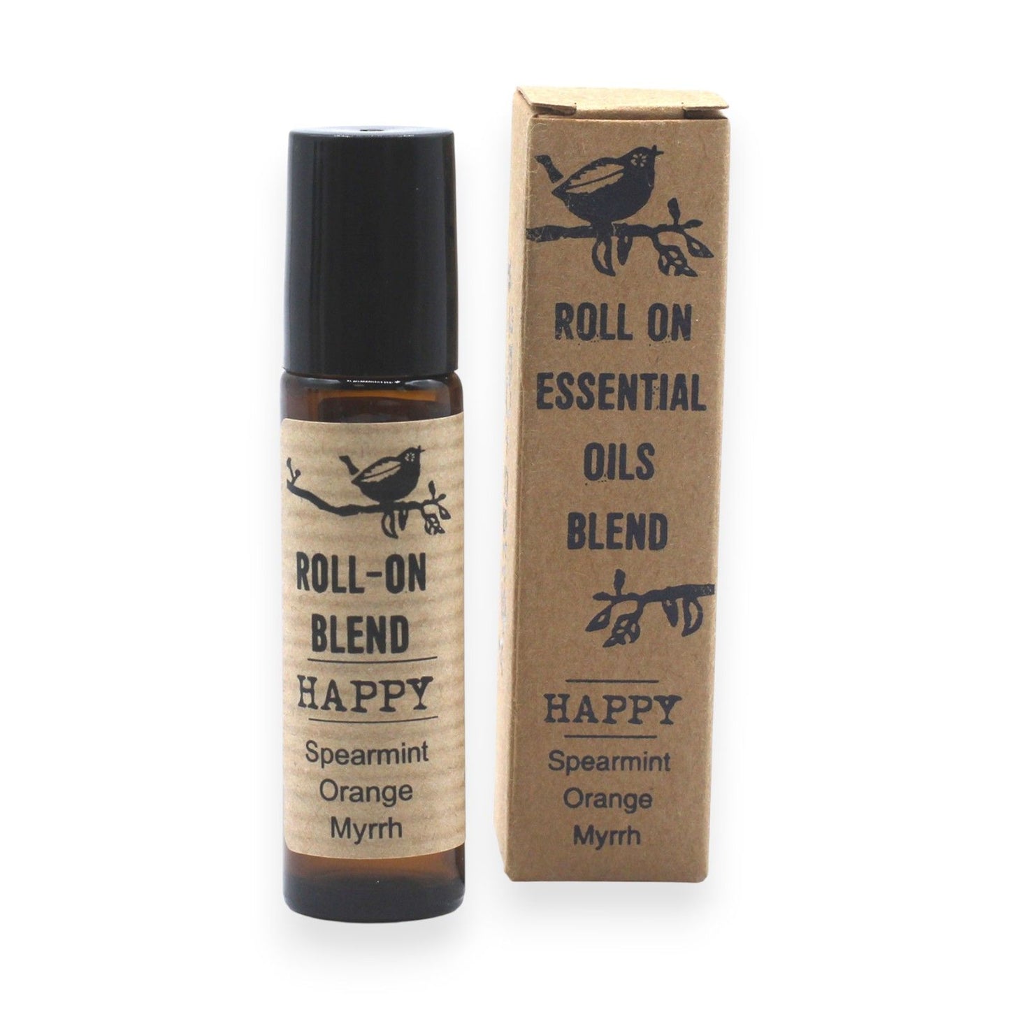 Agnes + Cat Roll On Essential Oil Blend - HAPPY - Vivid Aromas UK
