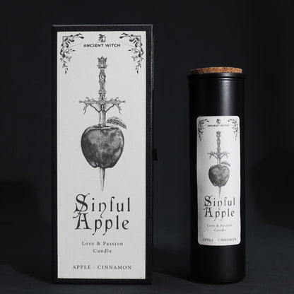 Ancient Witch Ritual Candles - Sinful Apple - Vivid Aromas UK