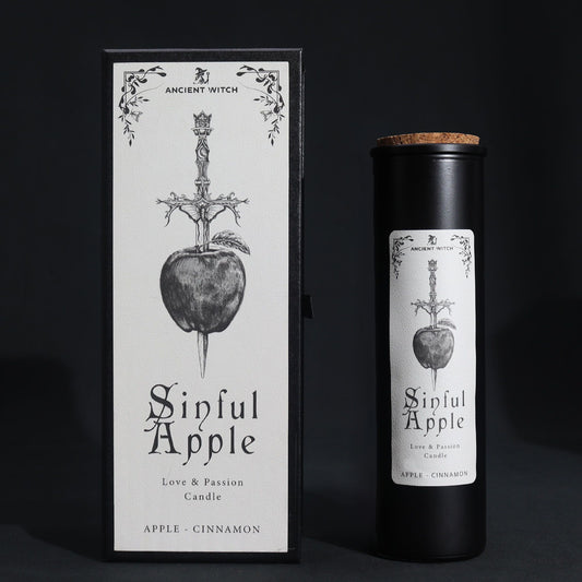 Ancient Witch Ritual Candles - Sinful Apple - Vivid Aromas UK