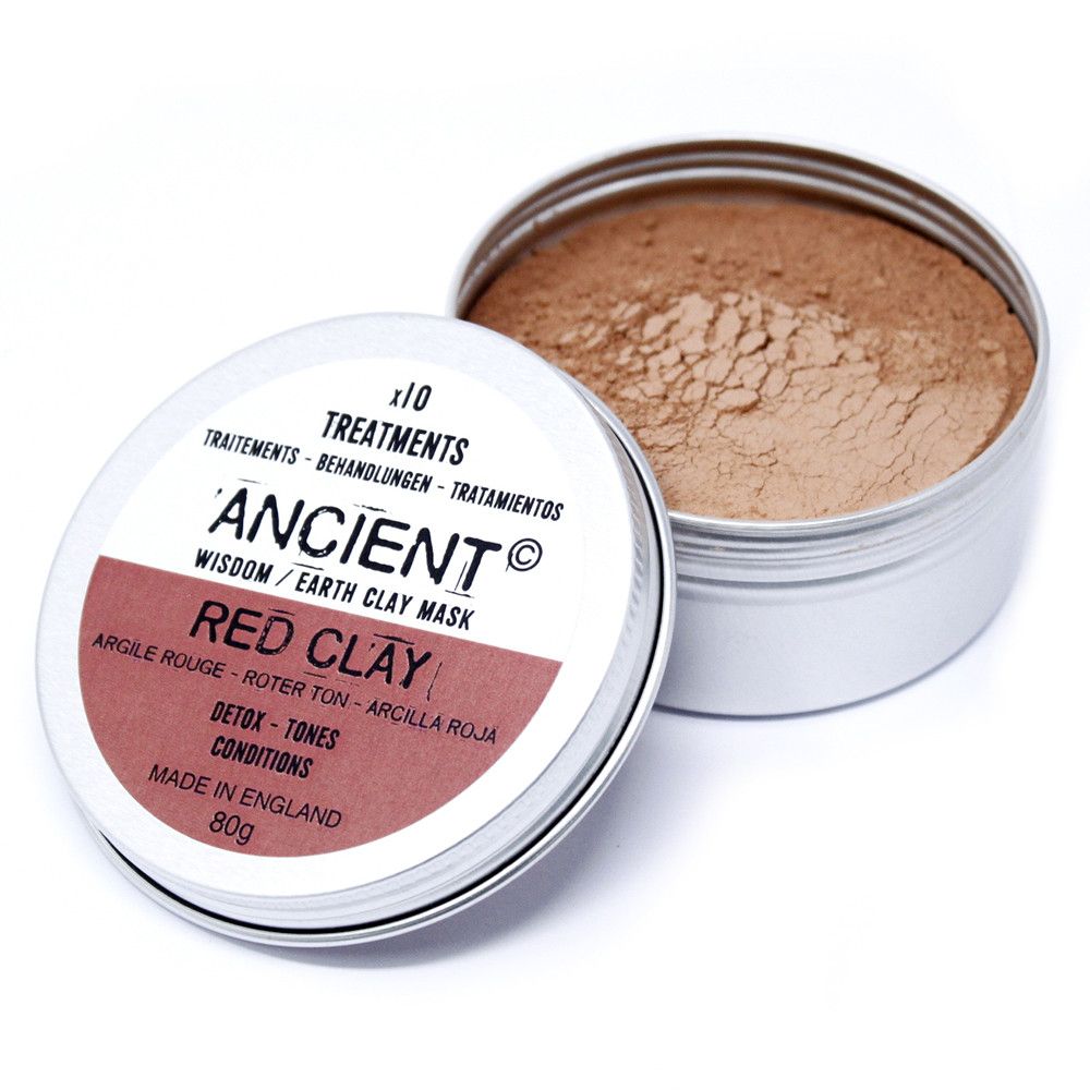 Red Clay Face Mask 80g - Vivid Aromas UK