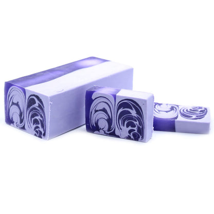 Handcrafted Soap 100g Slice - Lilac - Vivid Aromas UK