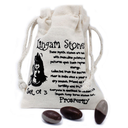 One Inch Lingam - 3 Stones - Vivid Aromas UK