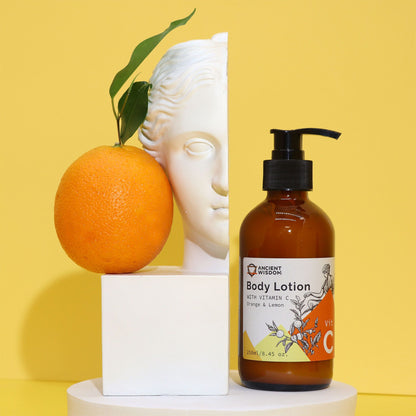 Vitamin C Goddess’s Body Lotion – Orange & Lemon - Vivid Aromas UK