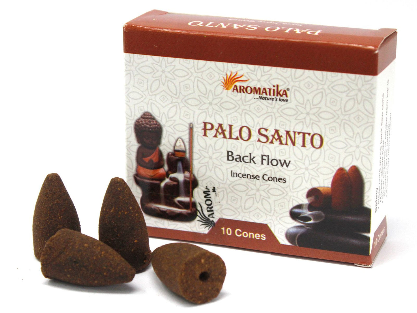Aromatica Backflow Incense Cones - Palo Santo - Vivid Aromas UK