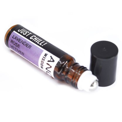 10ml Roll On Essential Oil Blend - Just Chill! - Vivid Aromas UK