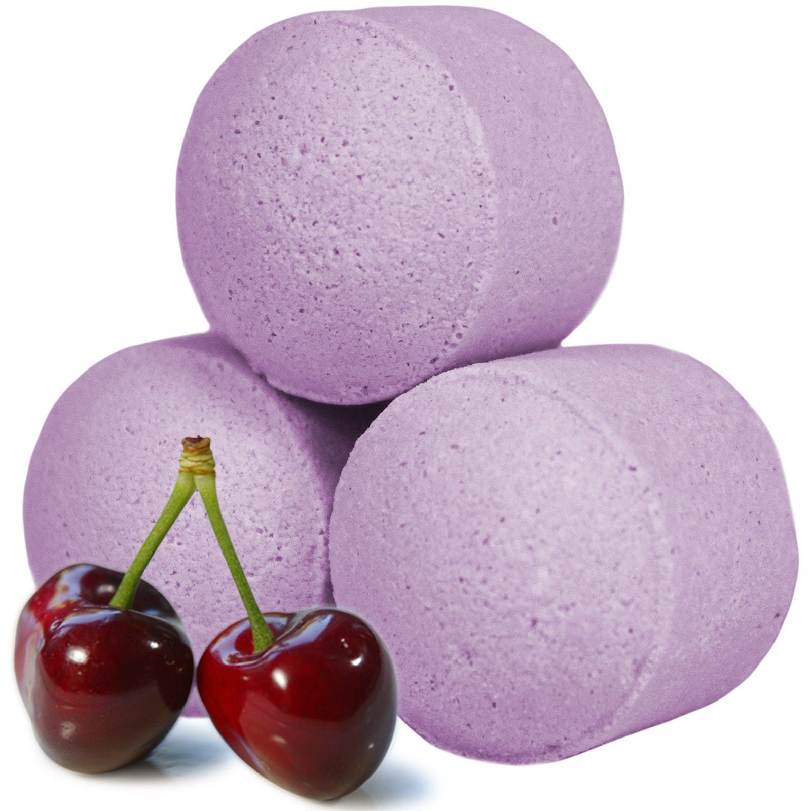1.3Kg Box of Chill Pills (Mini Bath Bombs) - Black Cherry - Vivid Aromas UK